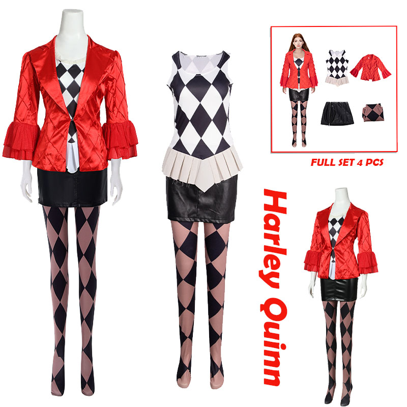 Anime Harley Quinn Cosplay - Anime The Kiding 2 Neues Cosplay-Kostüm