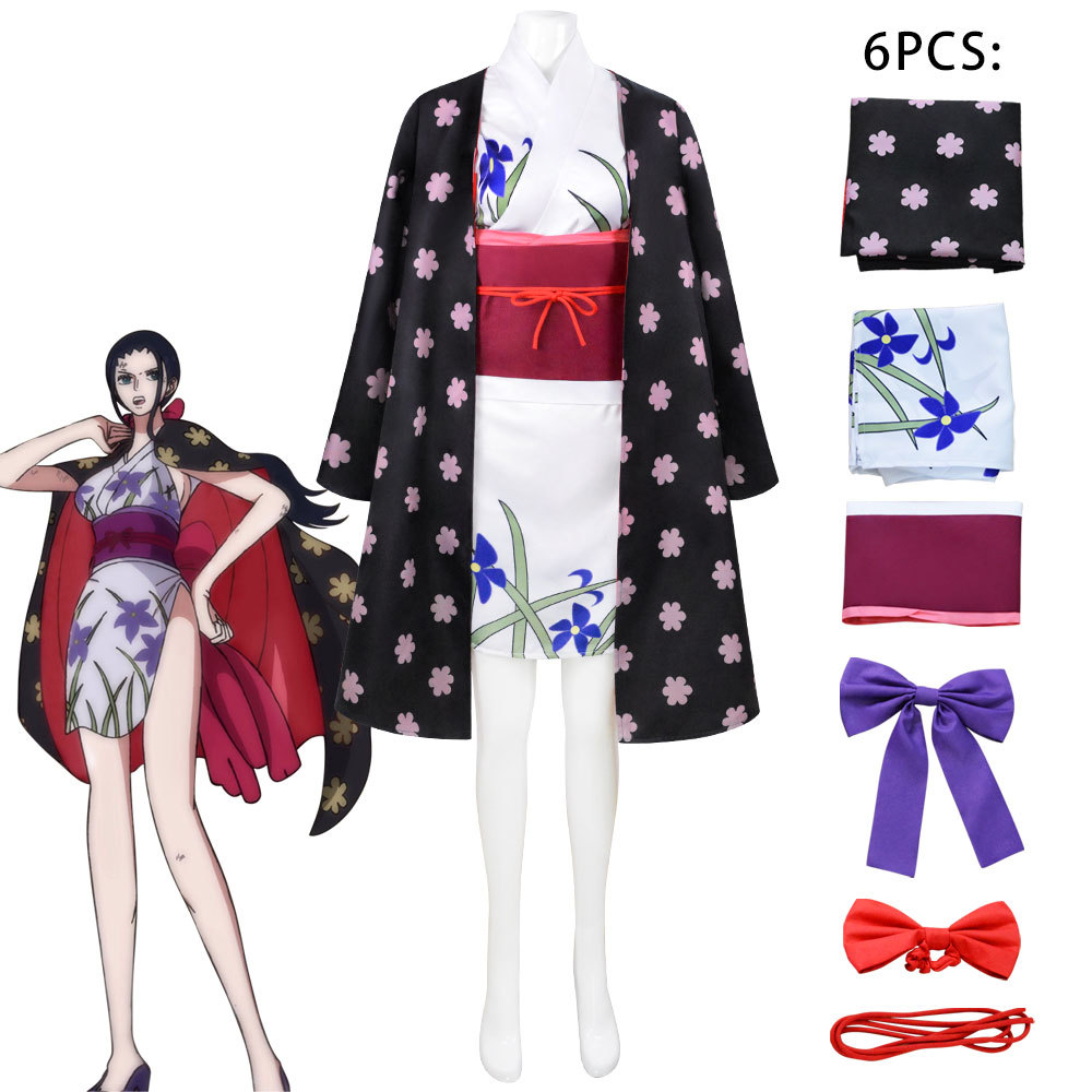 Anime Cosplay Robin - Damen-Outfit Nico Robin Cosplay-Kostüm Wano Country