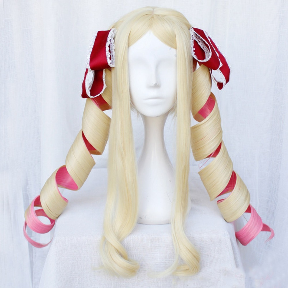 Re Zero Rem Wig - Re Zero Beatrice Cosplay-Perücke mit rosa
