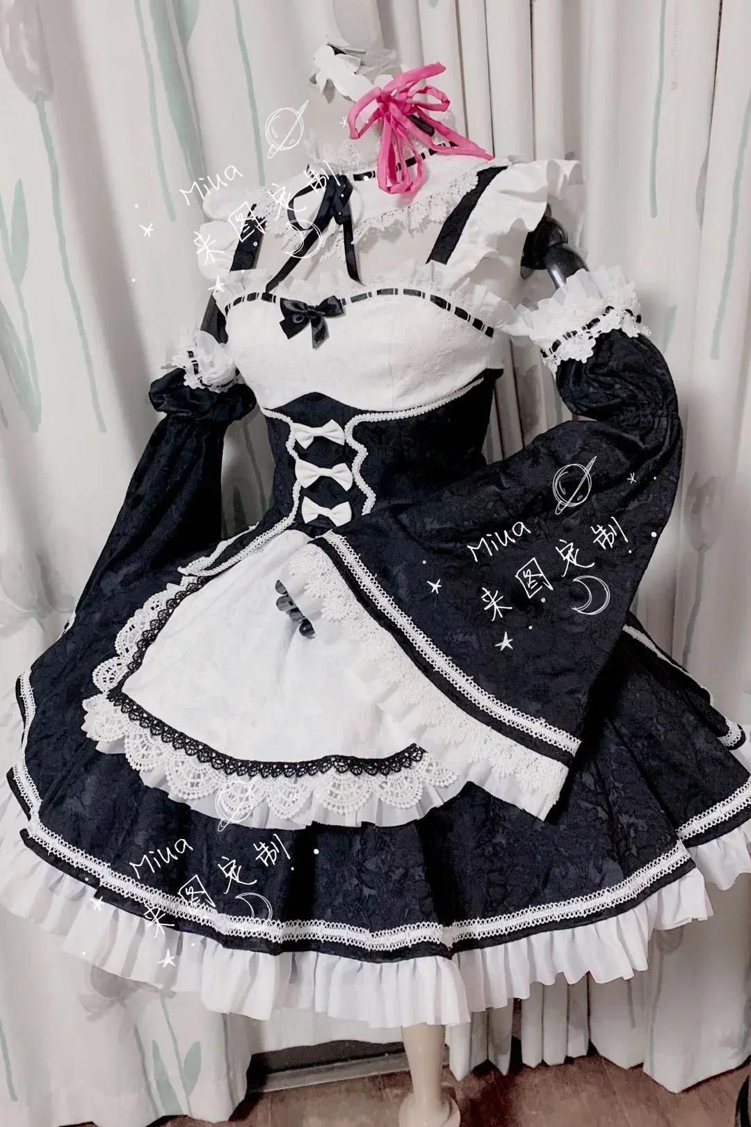 Re Zero Rem Wig - Neues Anime Maid Rem Cosplay-Kostüm Re:Zero