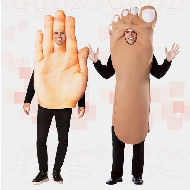 Anime Cosplay Ideas For Couples - Halloween Lustiges Cosplay Kostüm Hand Fuß