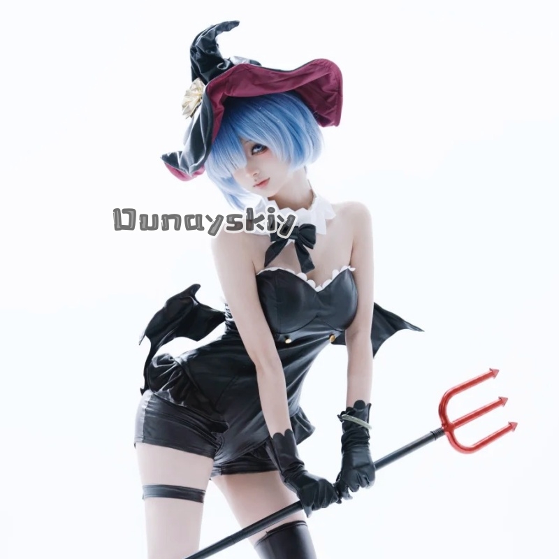 Re Zero Rem Wig - KS*12Anime Re Zero Cosplay Rem SORCERER