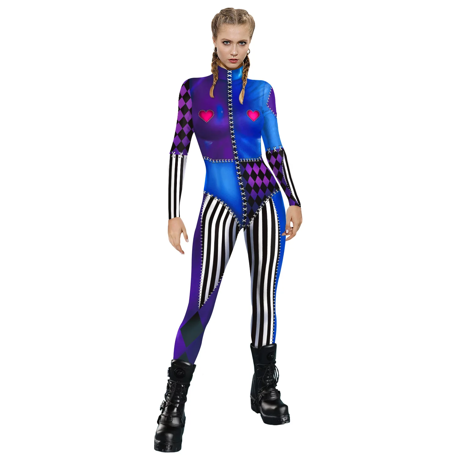 Anime Harley Quinn Cosplay - Anime Harley Cosplay Kostüm Damen Film