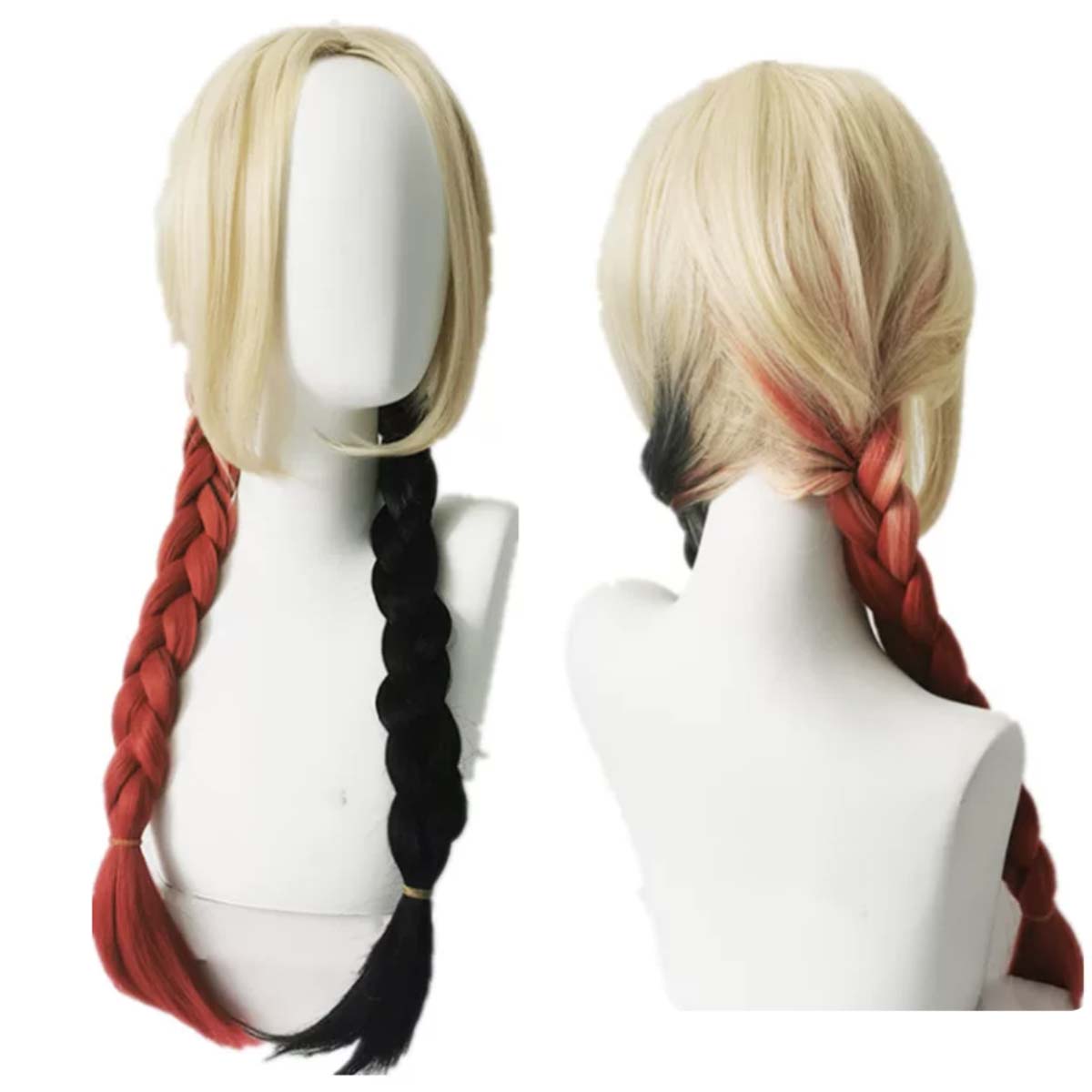 Anime Harley Quinn Cosplay - Damen-Perücke für Harley Quinn Cosplay mit