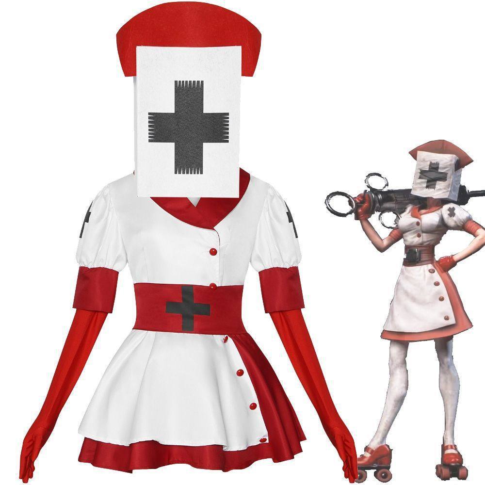 Anime Cosplay Nurse - Game Dark Deception Reaper Nurses Cosplay-Kostüm,