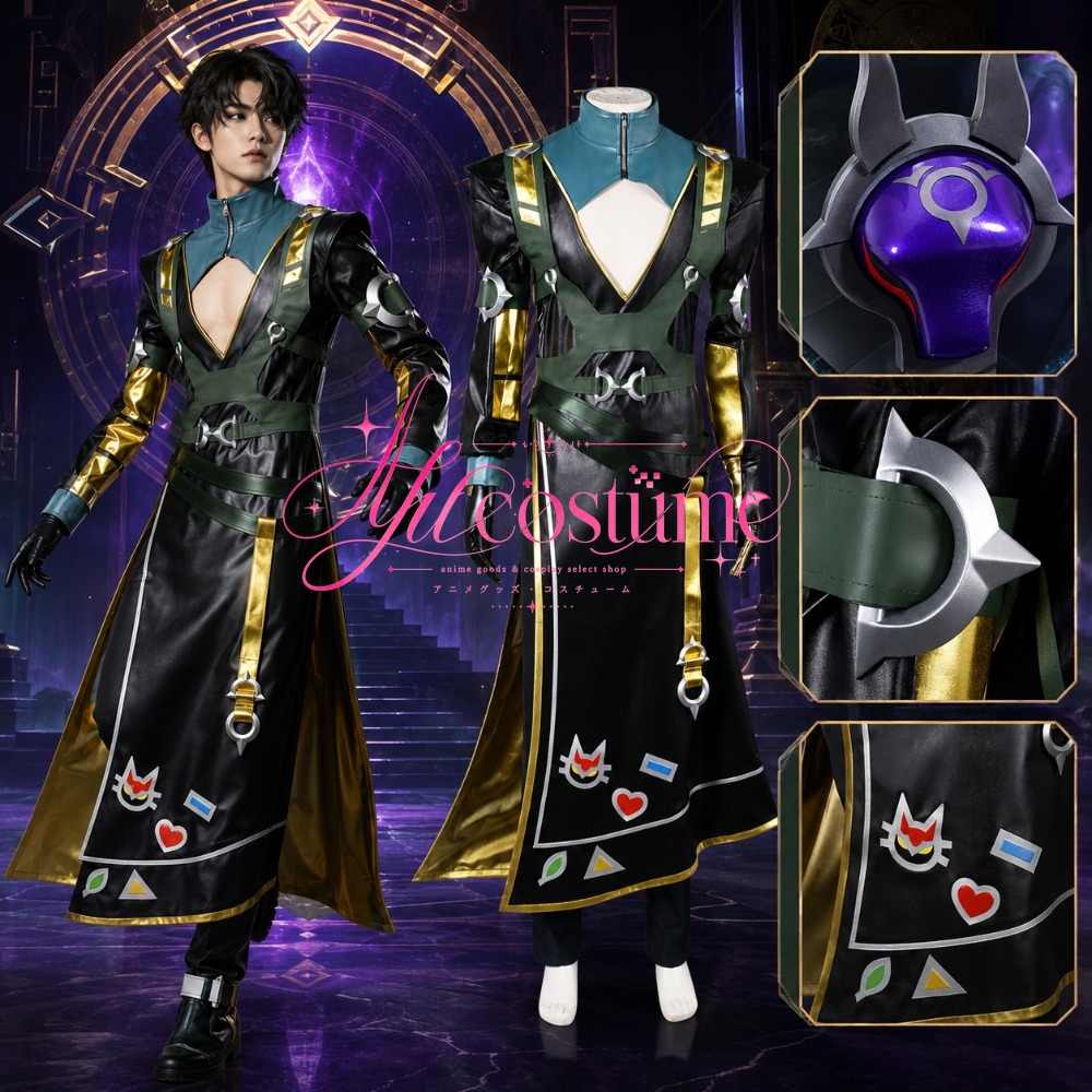 Anime Cosplay Outfits Male - Heartsteel Yone Cosplay-Kostüm Männlicher Charakter Spiel-Outfit