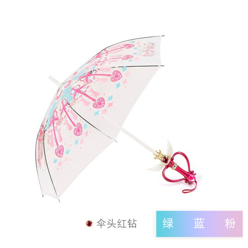 Sailor Moon Wand - Leuchtender Sailor Moon Regenschirm Handbemalter Sakura