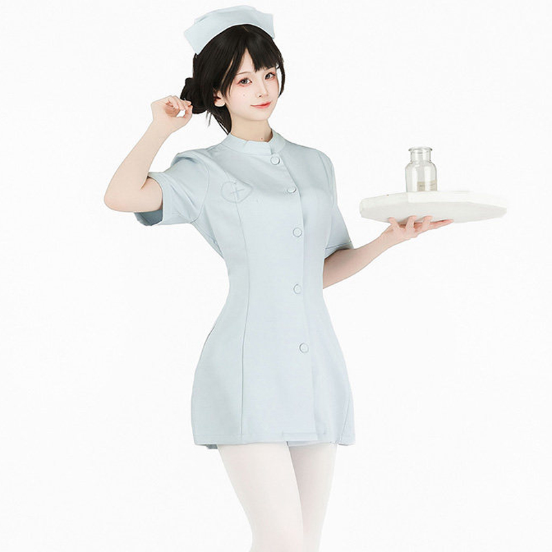 Anime Cosplay Nurse - AniLV Anime Niedliche Krankenschwester-Uniform Arzt-Outfit Cosplay-Kostüme