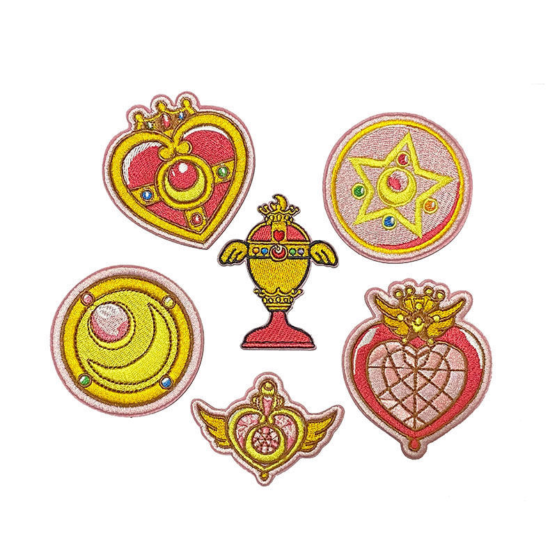 Sailor Moon Wand - Sailor Moons magischer Zauberstab, Transformer, Cartoon-Stickerei,