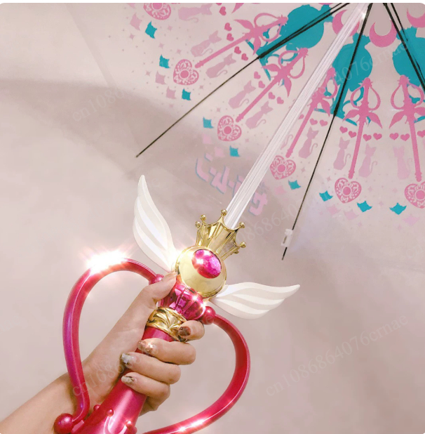 Sailor Moon Wand - Prinzessin Niedlicher Anime Leuchtender Sailor Moon