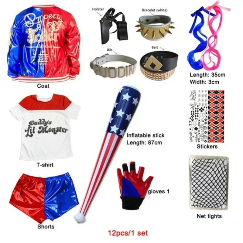 Just Saiyajin Karneval Kinder  – Anime Harley Quinn Cosplay Bewertung und Preis
