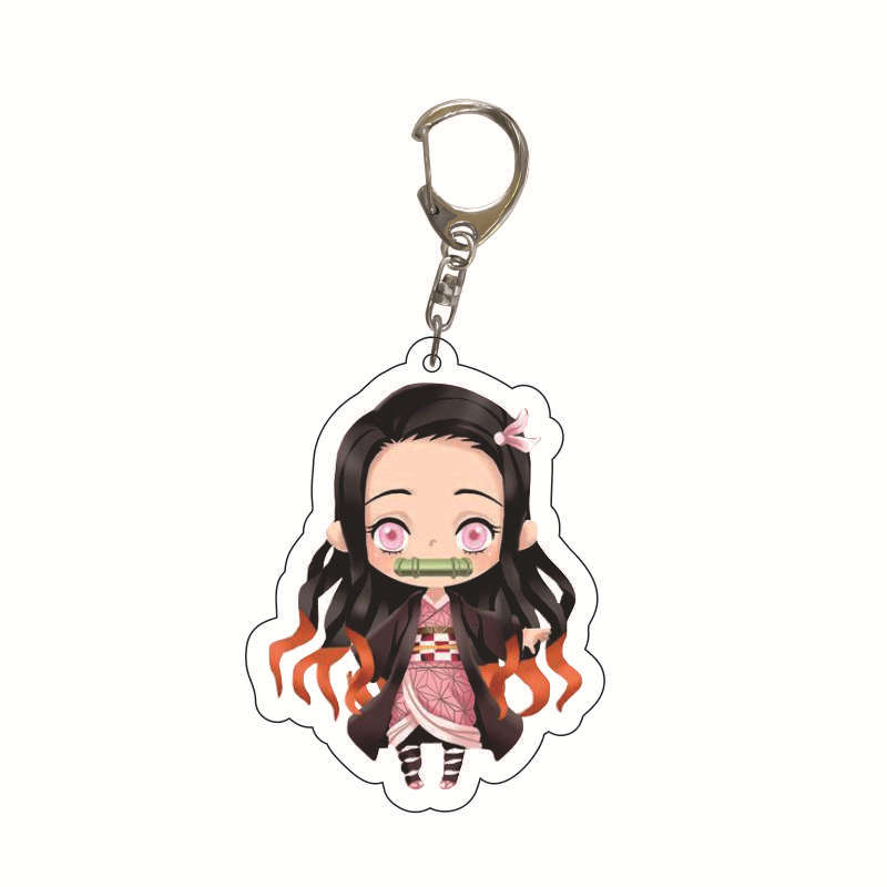 Dämon Slayer Anime Acryl Schlü – Anime Cosplay Tanjiro Bewertung und Preis