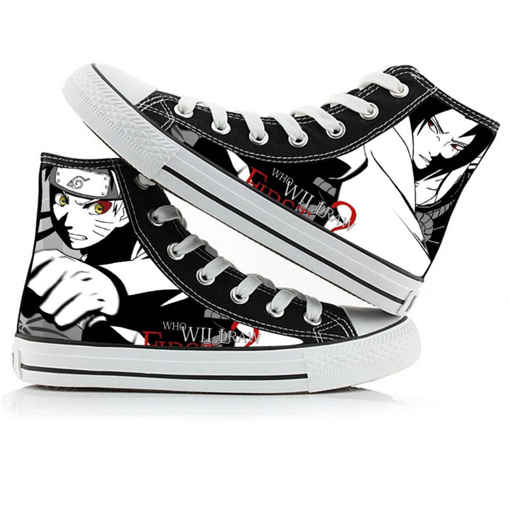 Naruto Uzumaki High-Top-Leinen – Anime Cosplay Ideas For Couples Bewertung und Preis