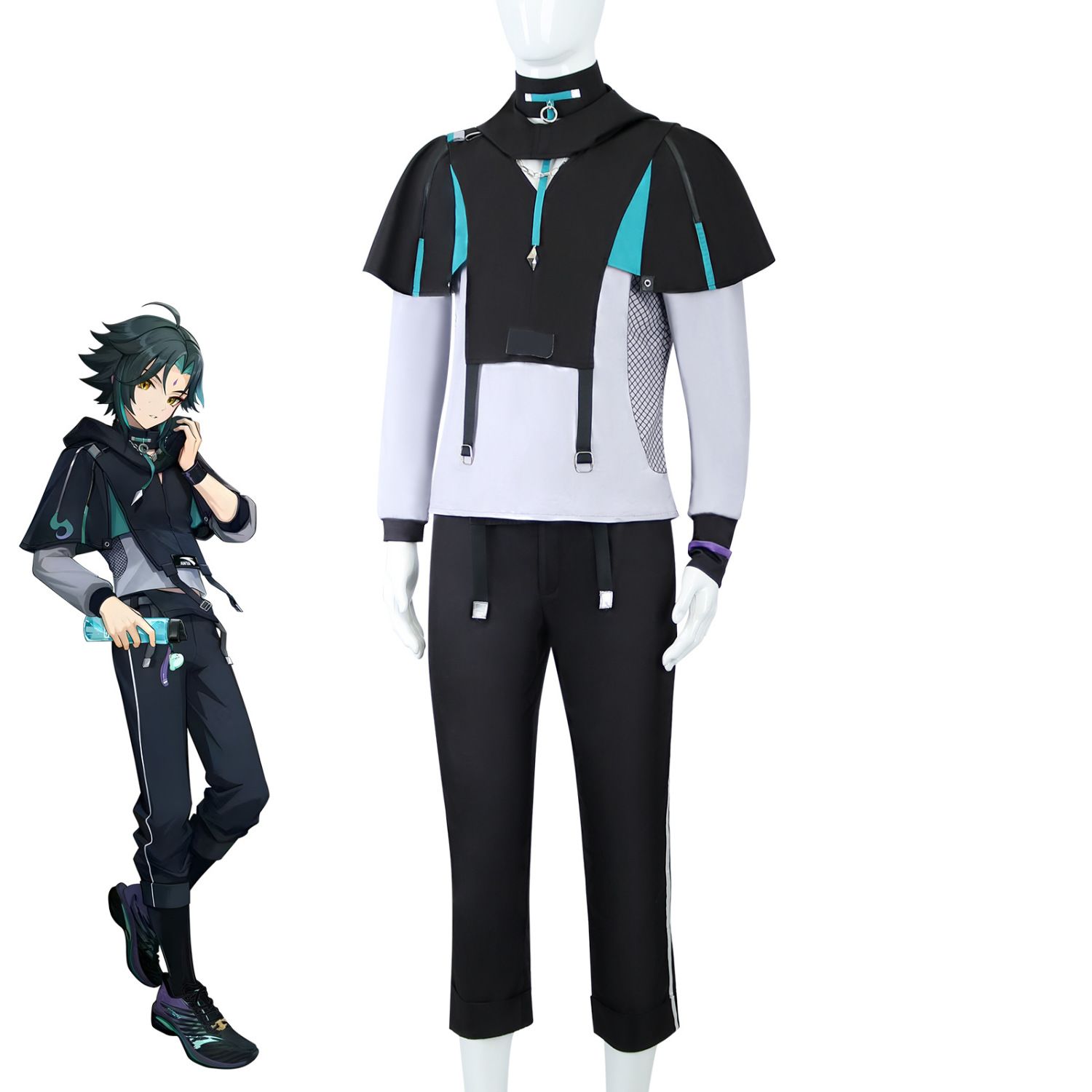 Halloween XIAO Kostüme Spiel G – Anime Cosplay Outfits Male Bewertung und Preis