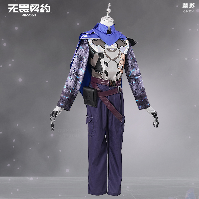 VALORANT Omen Cosplay Kostüm C – Anime Cosplay With Mask Bewertung und Preis