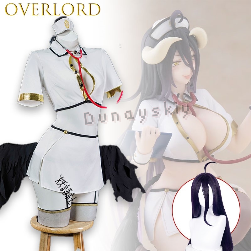 OVERLORD Albedo Gothic Angel N – Anime Cosplay Nurse Bewertung und Preis