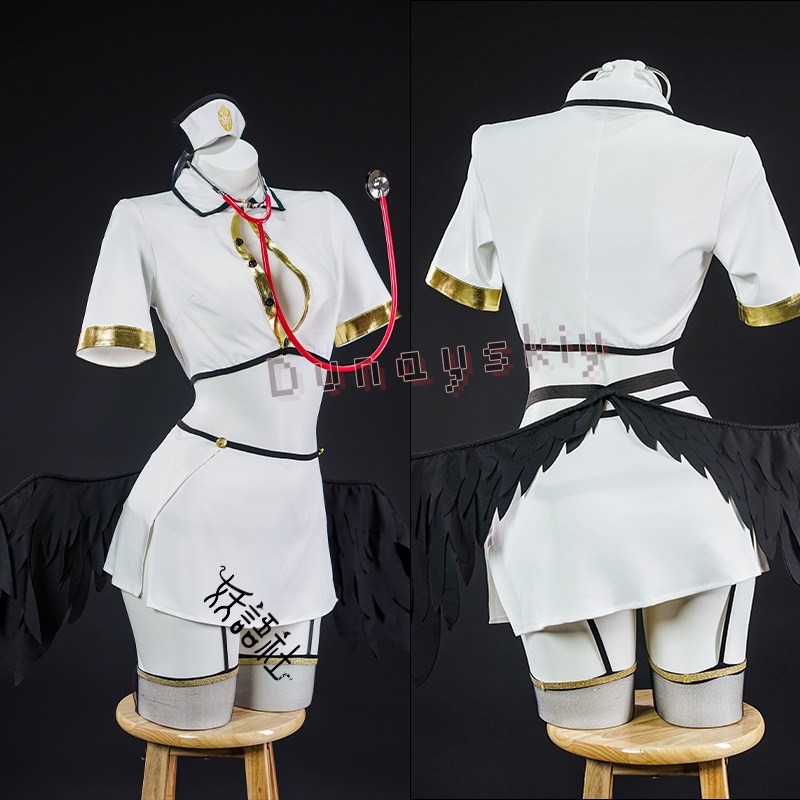 OVERLORD Albedo Gothic Angel N – Anime Cosplay Nurse Bewertung und Preis