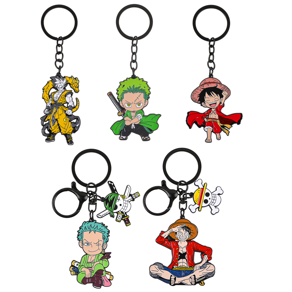One Piece Anime Schlüsselanhän – Anime Cosplay Luffy Bewertung und Preis
