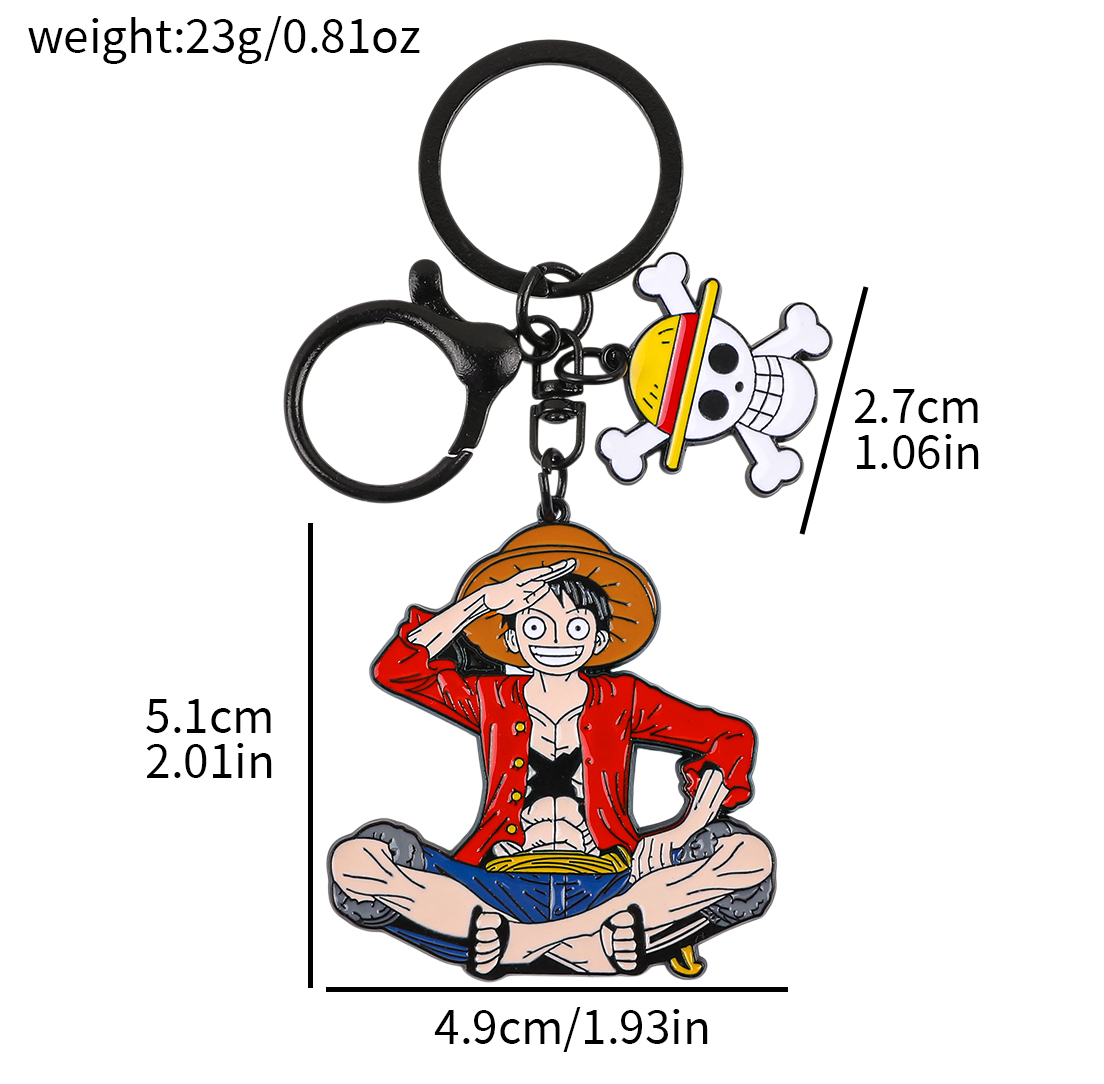 One Piece Anime Schlüsselanhän – Anime Cosplay Luffy Bewertung und Preis
