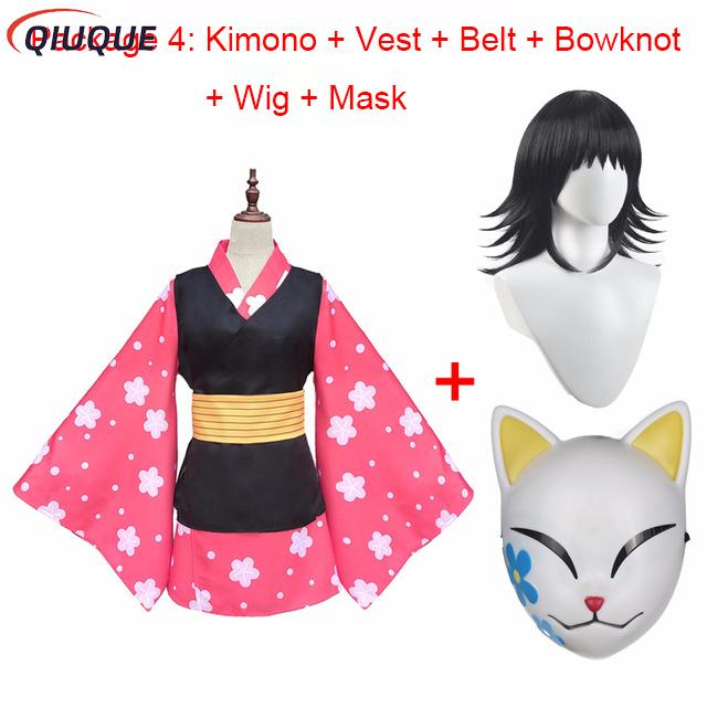 Makomo Cosplay Kostüm Kimono U – Anime Cosplay With Mask Bewertung und Preis