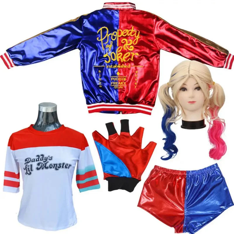 Selbstmord Cosplay Anime Harle – Anime Harley Quinn Cosplay Bewertung und Preis