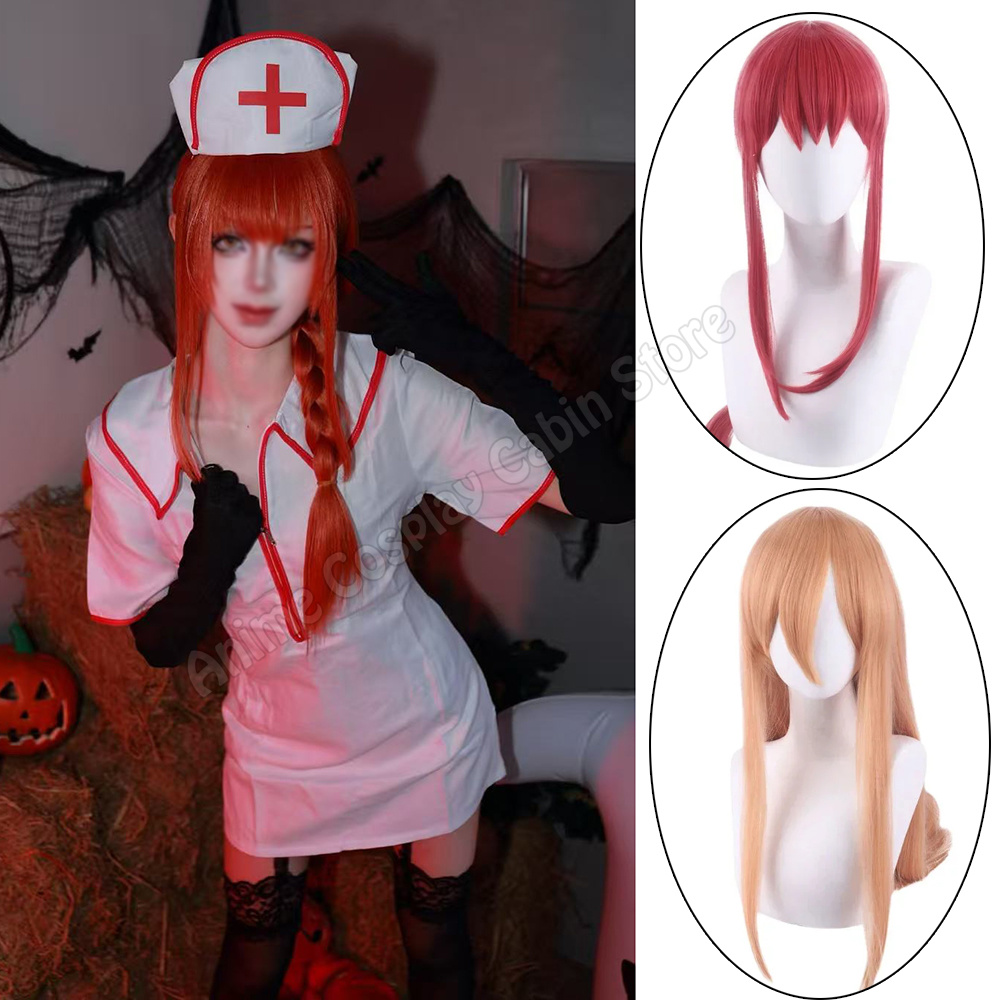 Halloween-Kostüme Makima Krank – Anime Cosplay Nurse Bewertung und Preis