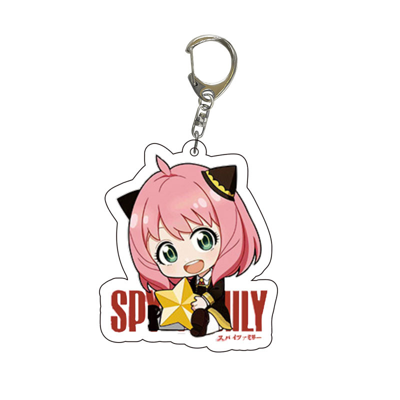 Spy x Family Acryl-Schlüsselan – Anime Cosplay Anya Bewertung und Preis