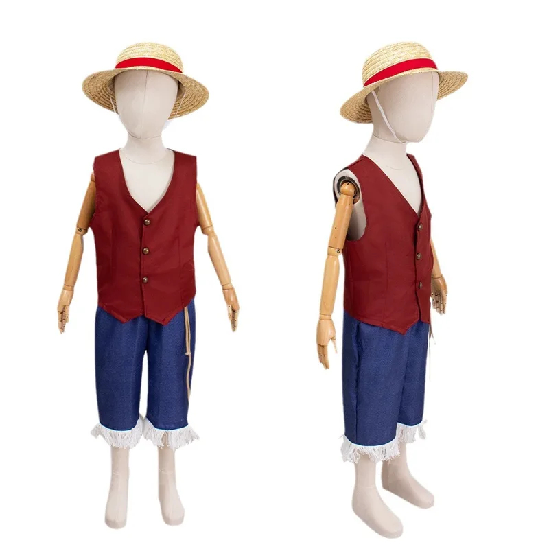 ▶ ❤ Film-Luffy-Cosplay-Kostüm  – Anime Cosplay Luffy Bewertung und Preis