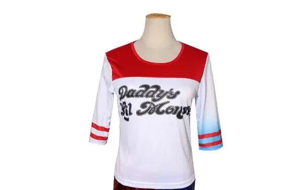 Kostüm de Cosplay Quinn Squad  – Anime Harley Quinn Cosplay Bewertung und Preis