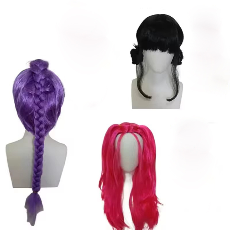 Anime Lange Lila Geflochtene H – Anime Cosplay Girl With Black Hair Bewertung und Preis