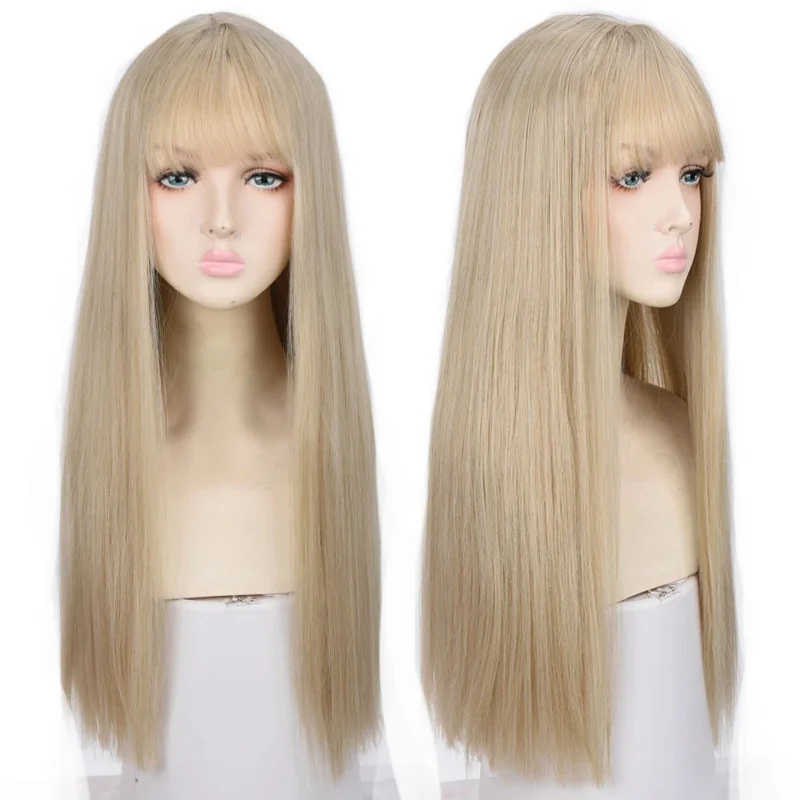 2026 Houyan synthetische lange – Anime Cosplay Girl With Black Hair Bewertung und Preis