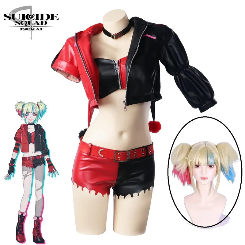 2025aaa Für Harley Quinn Cospl – Anime Harley Quinn Cosplay Bewertung und Preis