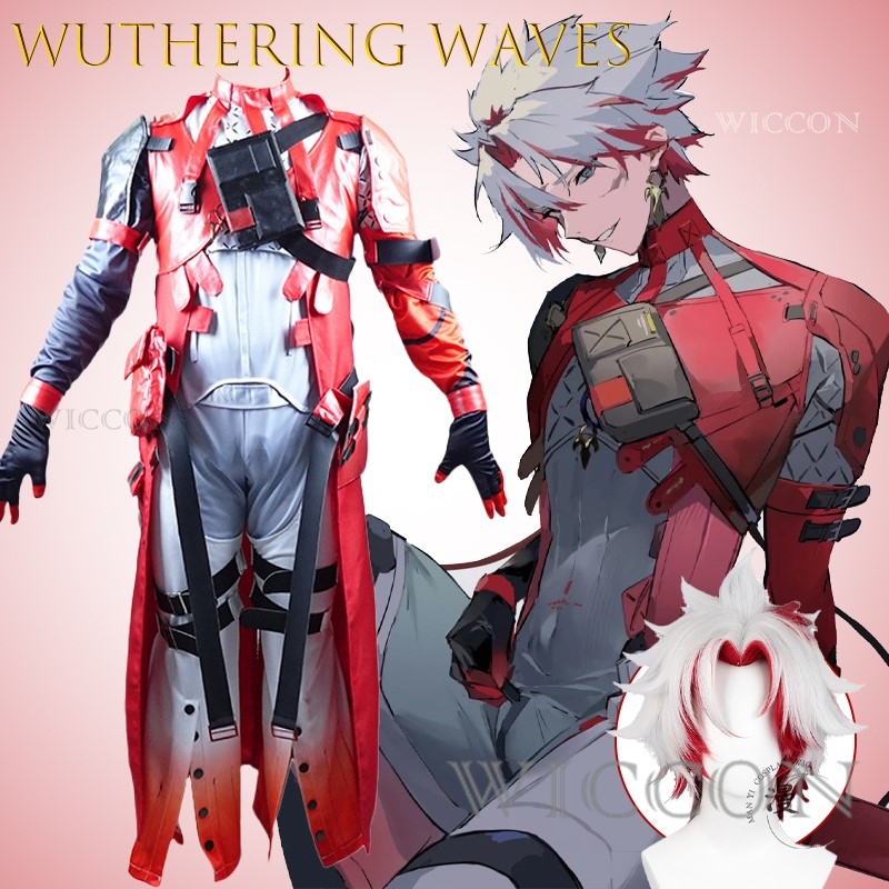 Wuthering Waves Scar Full Cosp – Anime Cosplay Outfits Male Bewertung und Preis