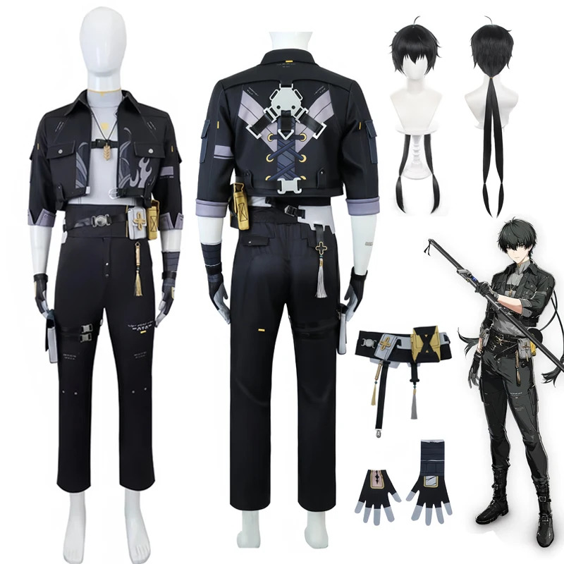 Neues Spiel Wuthering Waves Ro – Anime Cosplay Outfits Male Bewertung und Preis
