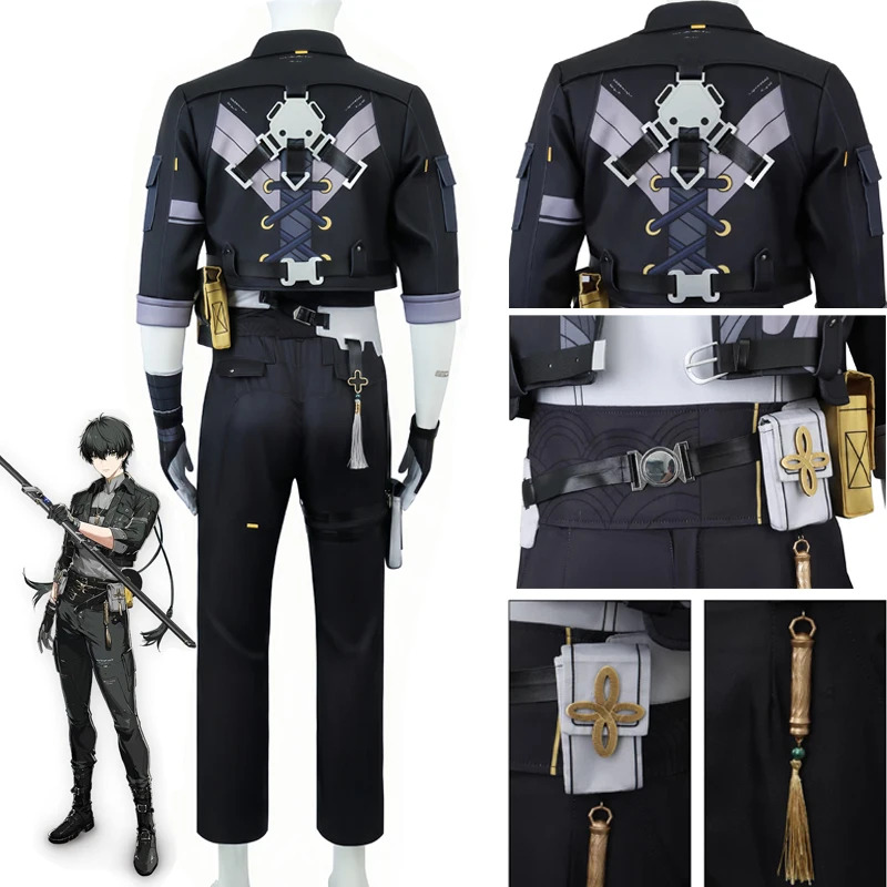 Neues Spiel Wuthering Waves Ro – Anime Cosplay Outfits Male Bewertung und Preis