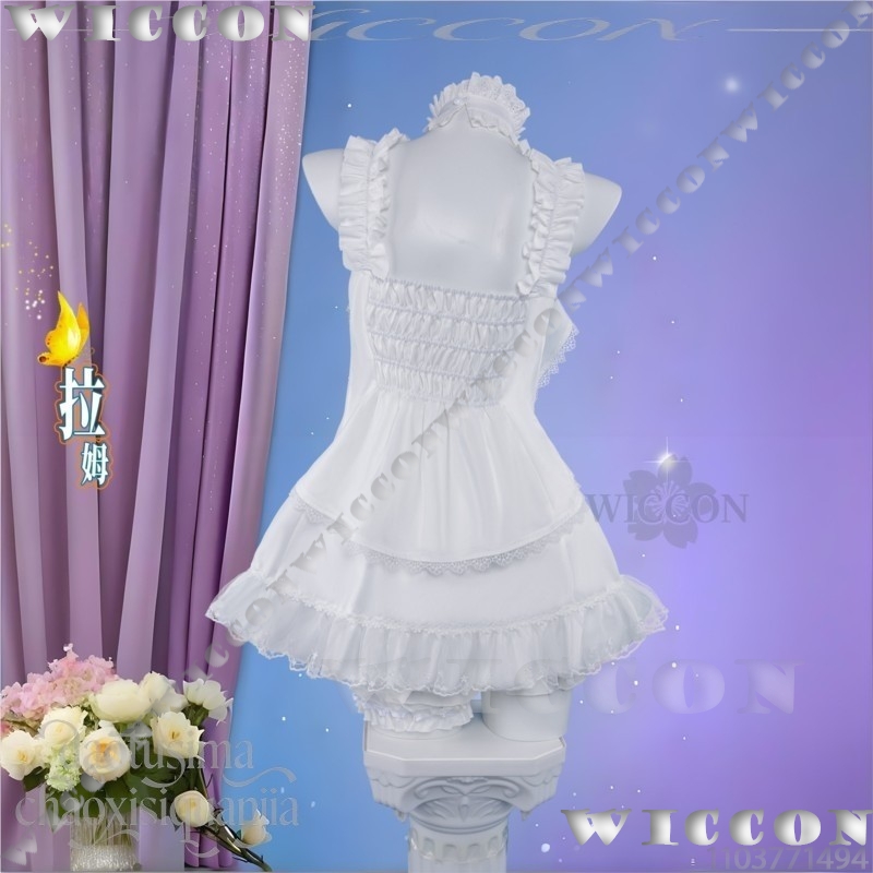 Ram Rem Sweet Angel Pure White – Re Zero Rem Wig Bewertung und Preis