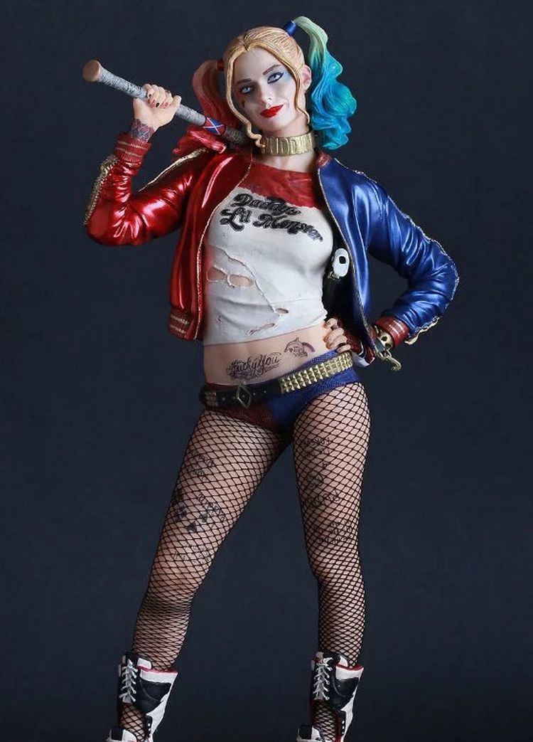 Halloween Suicide Squad Kostüm – Anime Harley Quinn Cosplay Bewertung und Preis
