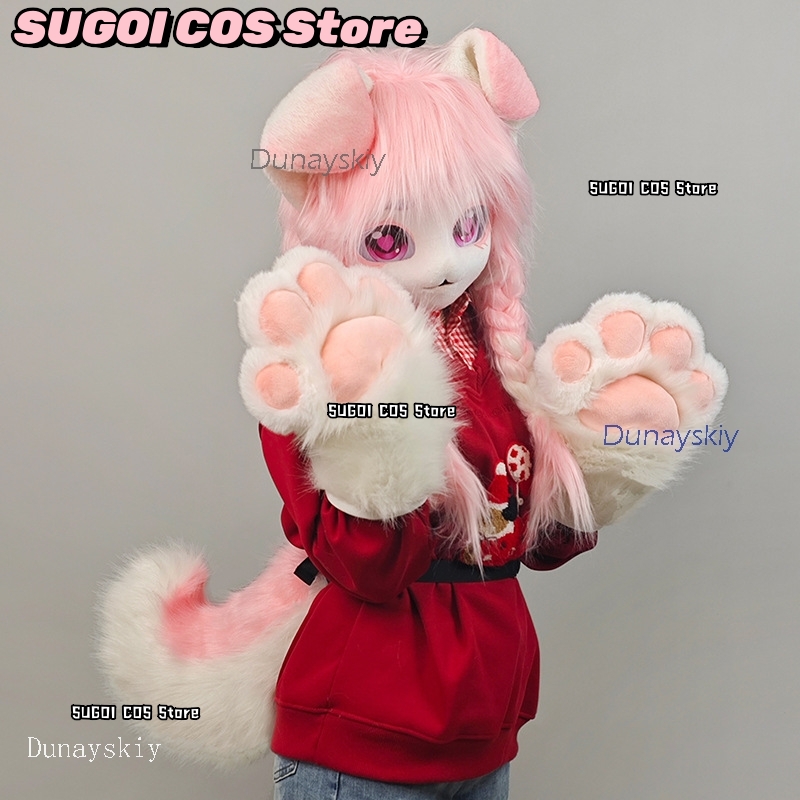 aBcSCS*Fursuit Kopfmaske Kigur – Anime Cosplay With Mask Bewertung und Preis