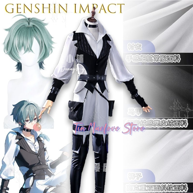 Spielcharakter Komplettes Outf – Anime Cosplay Outfits Male Bewertung und Preis