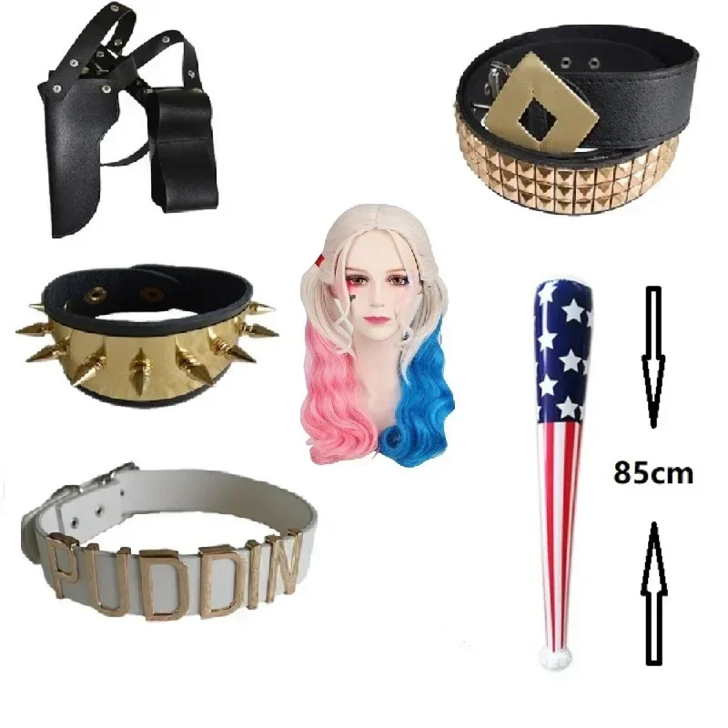 Selbstmord Cosplay Squad Quinn – Anime Harley Quinn Cosplay Bewertung und Preis