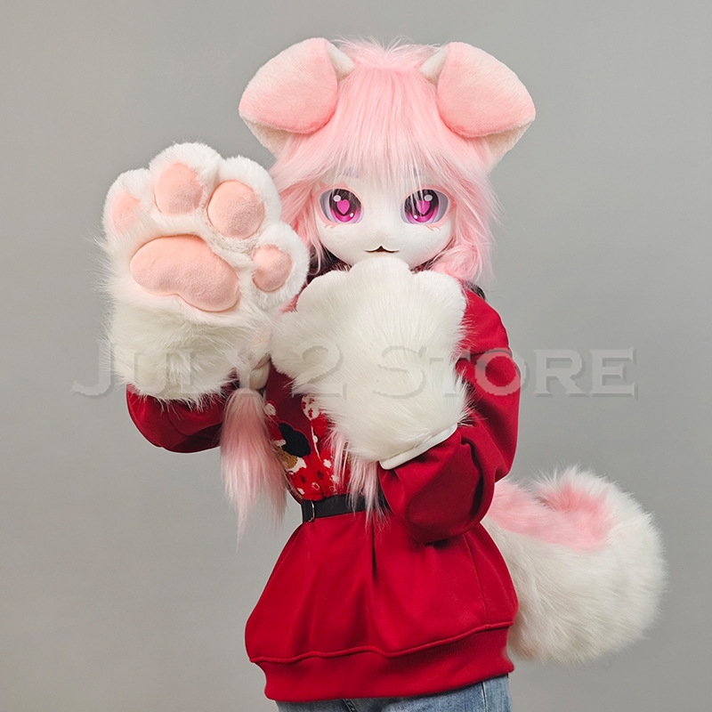 July 2 Store Fursuit-Kopfmaske – Anime Cosplay With Mask Bewertung und Preis