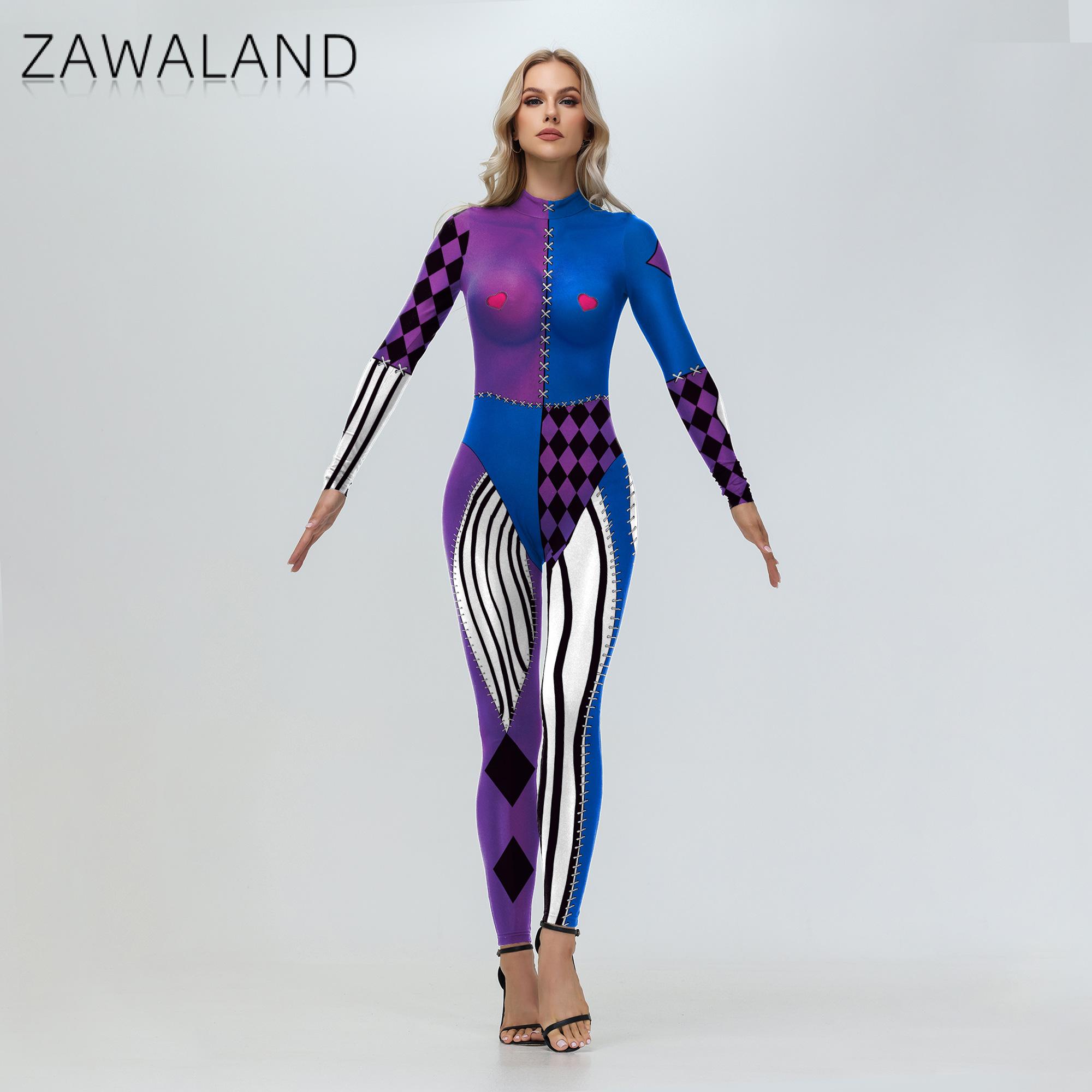 Zawaland Clown Harley Cosplay  – Anime Harley Quinn Cosplay Bewertung und Preis