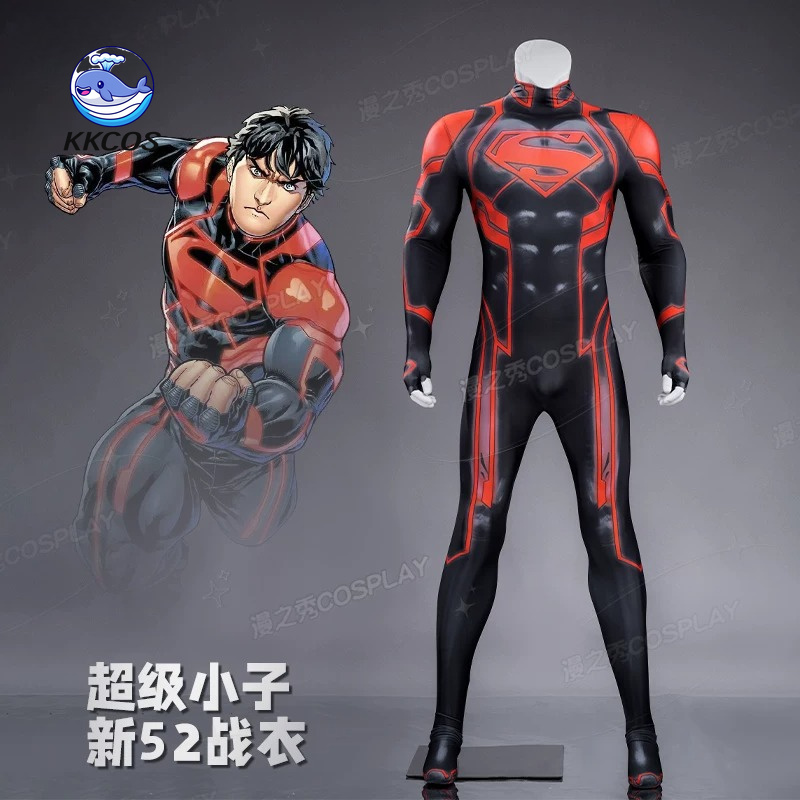 KKCos New 52 Superboy ‌ Kon-El – Anime Cosplay Outfits Male Bewertung und Preis