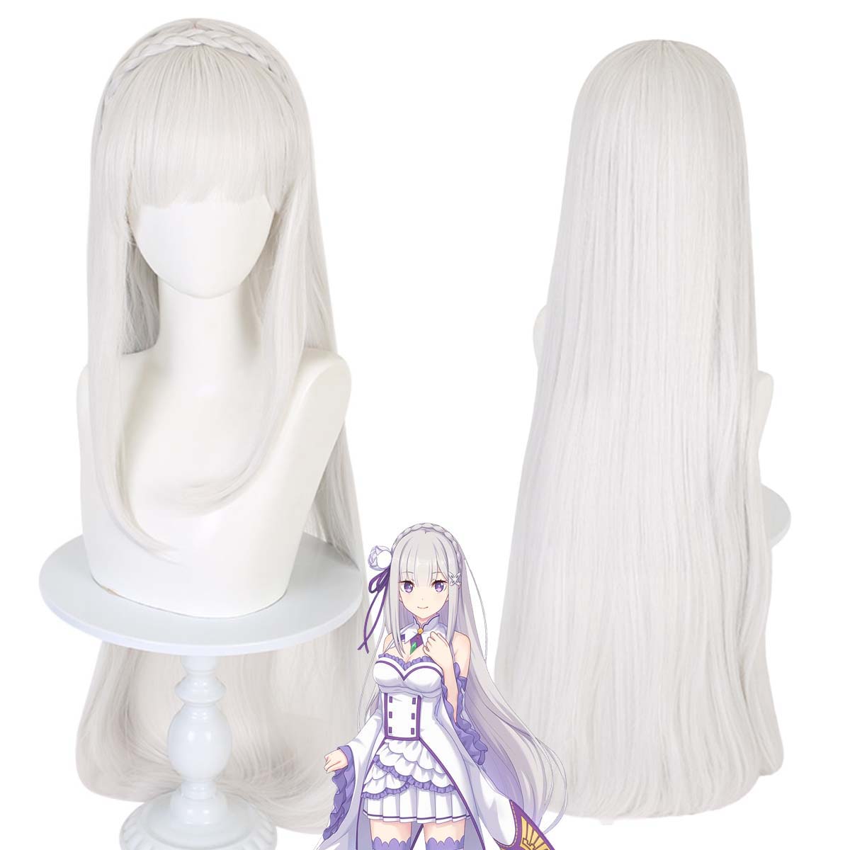 Halloween Anime Re:Life In a D – Re Zero Rem Wig Bewertung und Preis