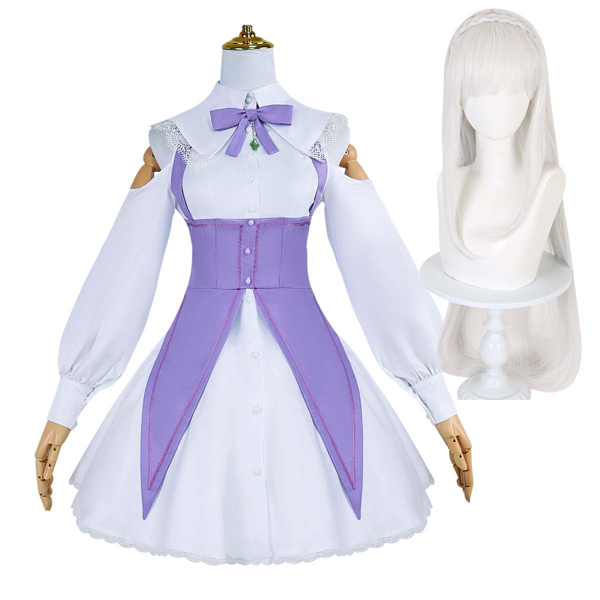 Halloween Anime Re:Life In a D – Re Zero Rem Wig Bewertung und Preis