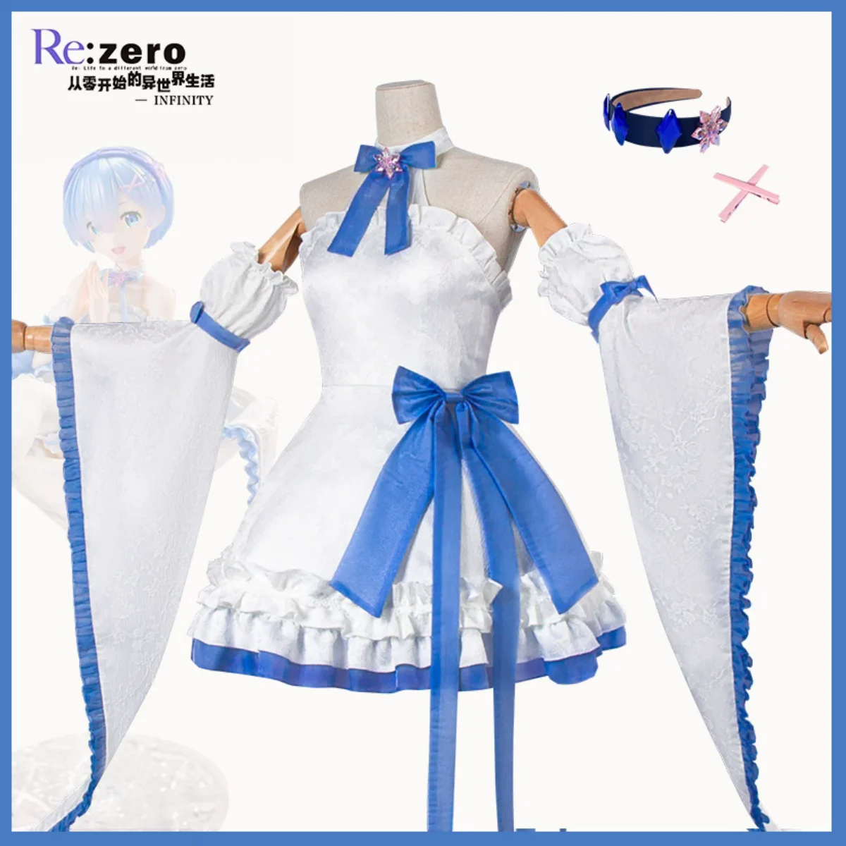 XqAnime Re:Life in A Different – Re Zero Rem Wig Bewertung und Preis